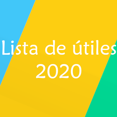 Lista de útiles y Plan de Lectura Complementaria 2020